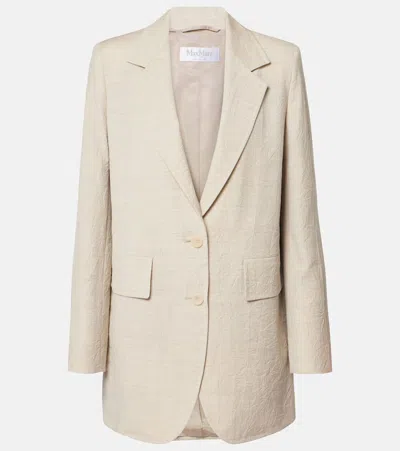 MAX MARA SINGLE-BREASTED WOOL BLAZER