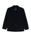 Max Mara Melfi Single-breasted Blazer In Black
