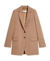Max Mara Single-breasted Wool Suit Jacket
