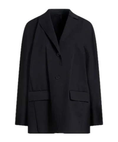 Max Mara Single-breasted Blazer In Black
