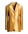 Max Mara Single-breasted Blazer In Brown