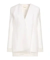 Max Mara Single-breasted Blazer In White