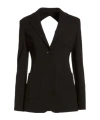 Max Mara Tailored Slim Fit Trousers Pockets Belt Loops In Black