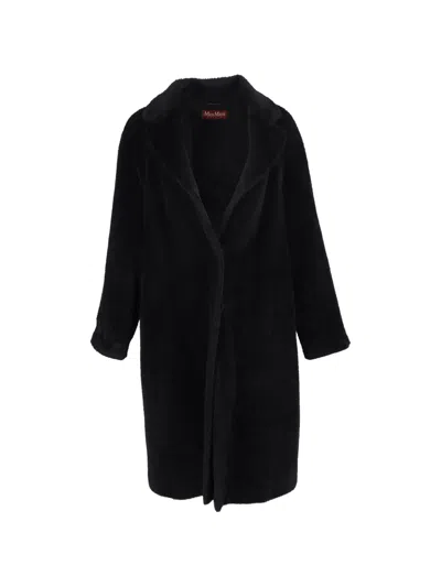 Pre-owned Max Mara Single-breasted Coat In Black