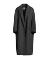 Max Mara Single-breasted Coat In Black