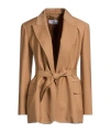 Max Mara Single-breasted Suit Jacket In Nude