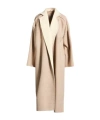Max Mara Single-breasted Woolen Overcoat In Neutral