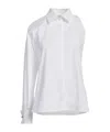 Max Mara Single-sleeve Shirt In White