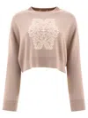 MAX MARA "SIR" CROPPED SWEATER