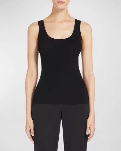 Max Mara Siro Tank Top - Leisure In Black