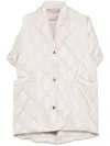 Max Mara Sisoft Cape In Neutrals