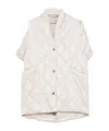Max Mara Sisoft Cape In White