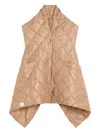 Max Mara Sisoft Diamond-quilted Sleeveless Gilet