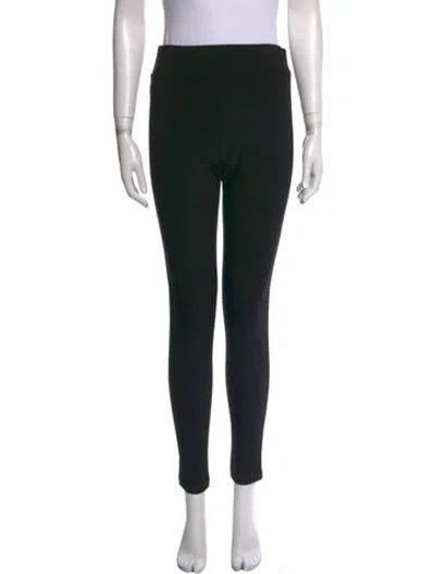 Pre-owned Max Mara Skinny Leg Pants In Black