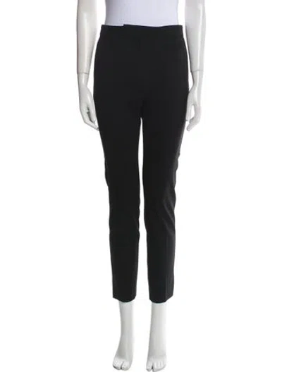 Pre-owned Max Mara Skinny Leg Pants In Black