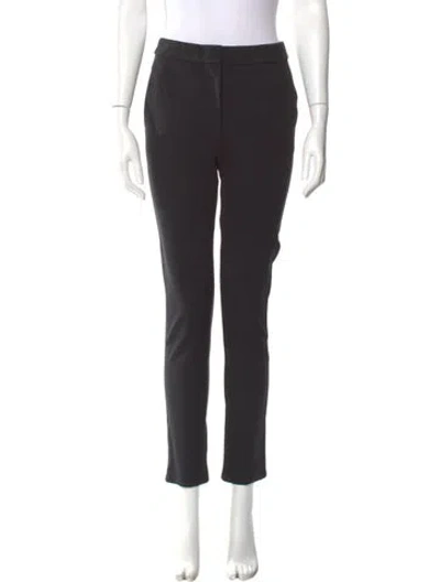 Pre-owned Max Mara Skinny Leg Pants In Black