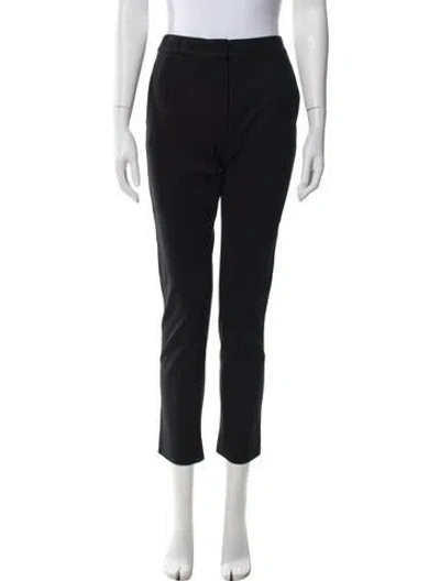 Pre-owned Max Mara Skinny Leg Pants In Black