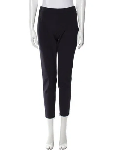 Pre-owned Max Mara Skinny Leg Pants In Blue