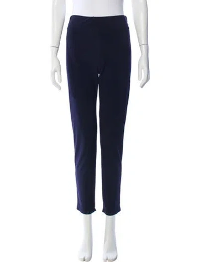 Pre-owned Max Mara Skinny Leg Pants In Blue