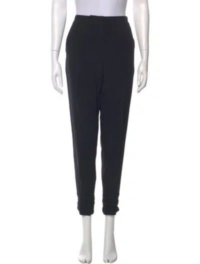 Pre-owned Max Mara Skinny Leg Pants In Blue