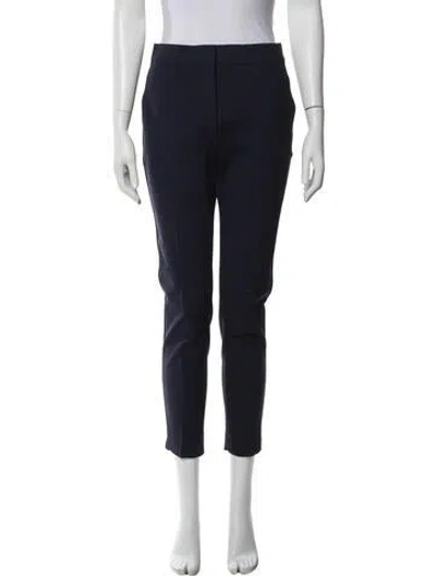 Pre-owned Max Mara Skinny Leg Pants In Blue