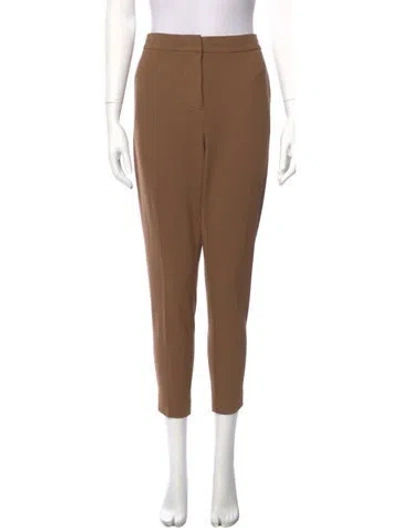 Pre-owned Max Mara Skinny Leg Pants In Brown