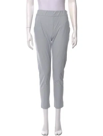 Pre-owned Max Mara Skinny Leg Pants In Gray