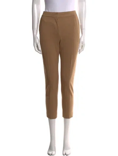 Pre-owned Max Mara Skinny Leg Pants In Neutral