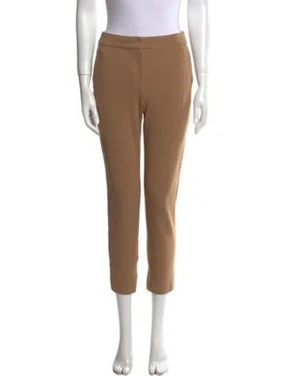 Pre-owned Max Mara Skinny Leg Pants In Neutral