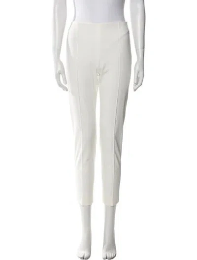 Pre-owned Max Mara Skinny Leg Pants In Neutral