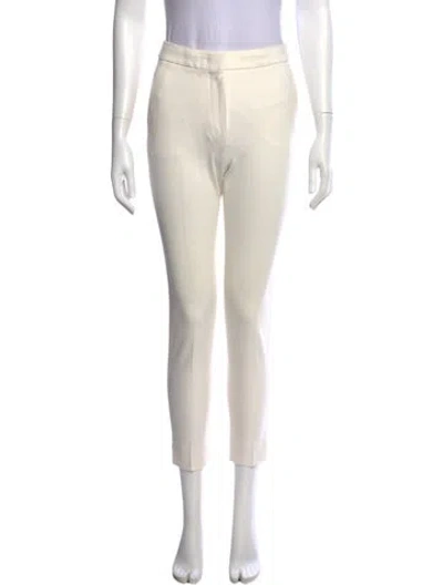 Pre-owned Max Mara Skinny Leg Pants In Neutral