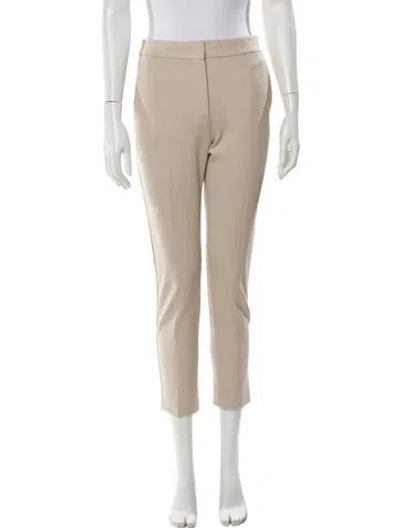 Pre-owned Max Mara Skinny Leg Pants In Neutral