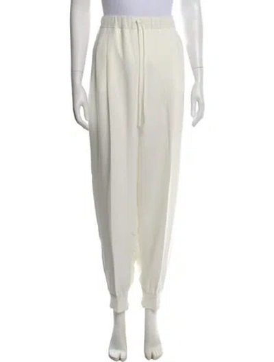 Pre-owned Max Mara Skinny Leg Pants In Neutral