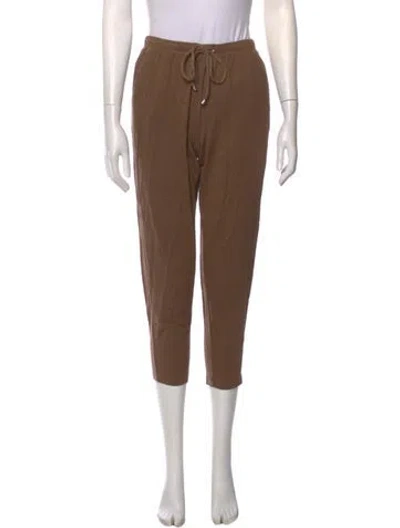 Pre-owned Max Mara Skinny Leg Pants In Neutrals