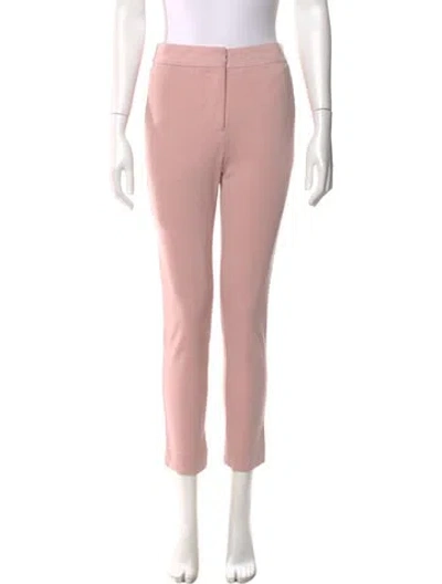 Pre-owned Max Mara Skinny Leg Pants In Pink