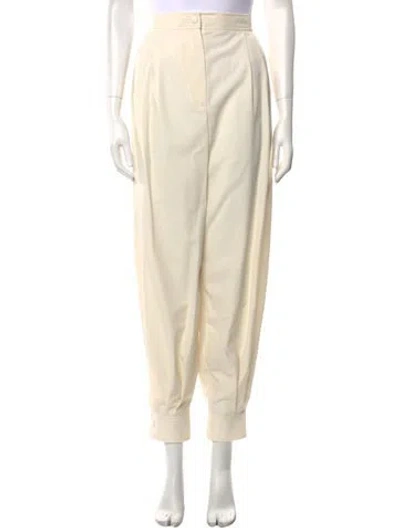 Pre-owned Max Mara Skinny Leg Pants W/ Tags In Neutral