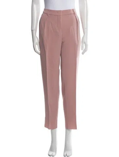 Pre-owned Max Mara Skinny Leg Pants W/ Tags In Pink