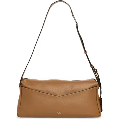 Max Mara Skipper Leather Shoulder Bag In Brown