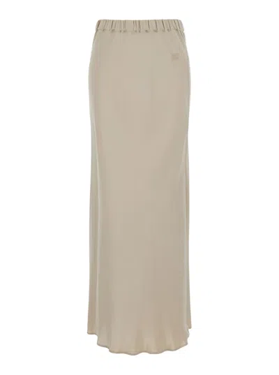 Max Mara Skirt In Neutral