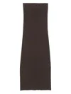 Max Mara Aprile1234 Viscose Pencil Skirt In Brown