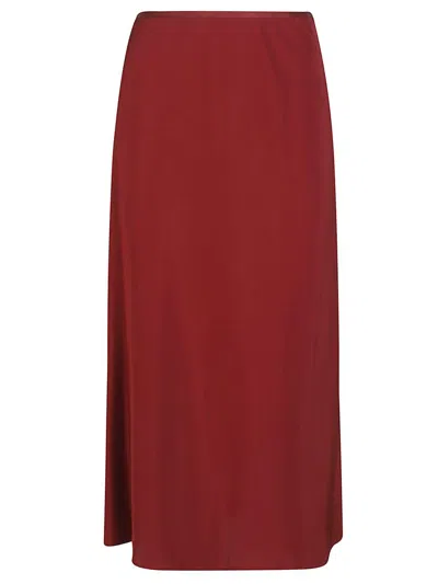 Max Mara Skirt In Burgundy