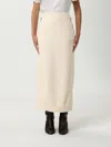 Max Mara Skirt  Leisure Woman Color Cream In Neutral