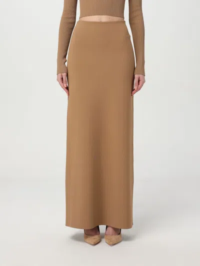 MAX MARA SKIRT MAX MARA WOMAN COLOR BEIGE,G71190022