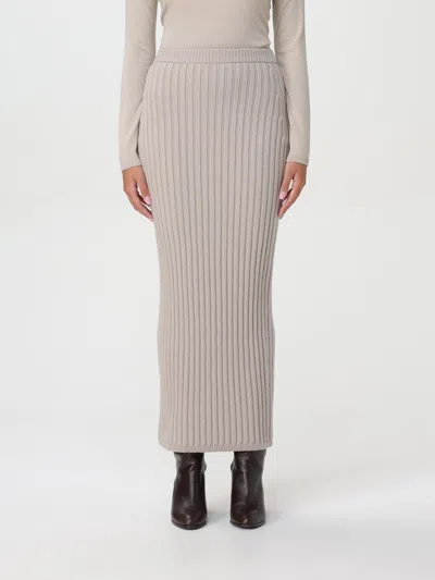 MAX MARA SKIRT MAX MARA WOMAN COLOR BEIGE,G99439022