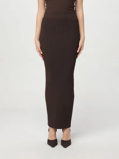 MAX MARA SKIRT MAX MARA WOMAN COLOR BROWN,G81174032