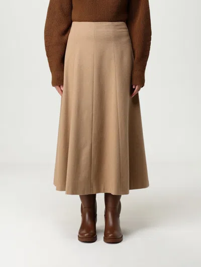 Max Mara Skirt  Woman Color Camel In Brown