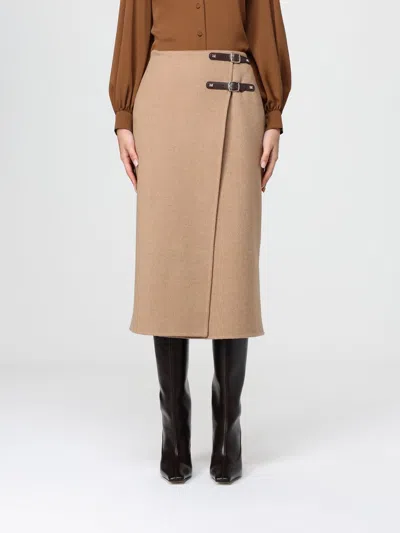 Max Mara Skirt  Woman Color Camel In Neutral