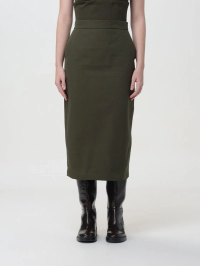 MAX MARA SKIRT MAX MARA WOMAN COLOR GREEN,402441012