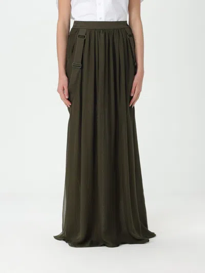 MAX MARA SKIRT MAX MARA WOMAN COLOR KAKI,F49780030