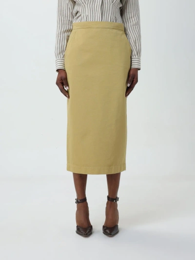 Max Mara Skirt  Woman Color Mustard